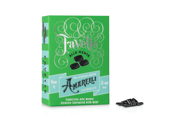 FAVETTE - Liquirizia Dura alla Menta 60 GR