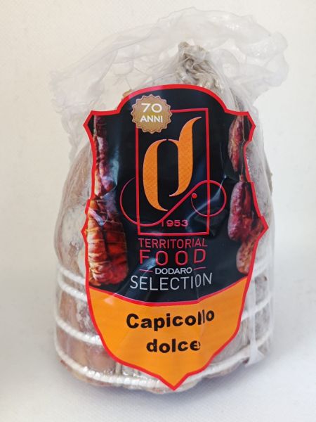 Capocollo dolce Territorial Food Dodaro Selection 500gr