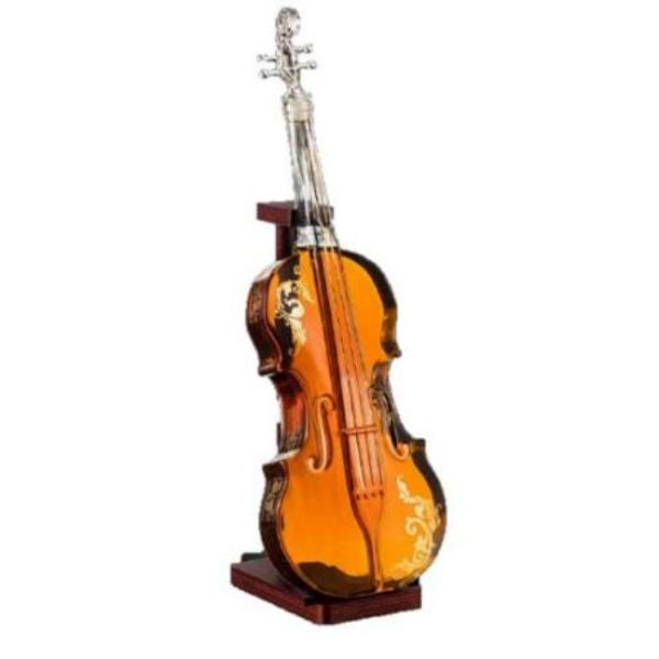 Violino Bonollo con dettagli in oro e grappa barrique